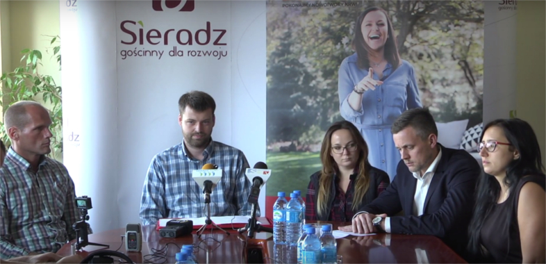 Konferencja dotycząca akcji rejestracji dawców szpiku dla chorej Roksany