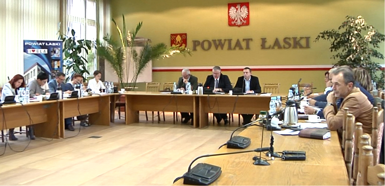 XXX sesja Rady Powiatu Łaskiego